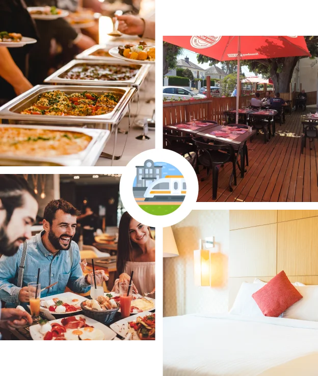 hotel bar restaurant à Montrichard dans le Loir-et-Cher 41